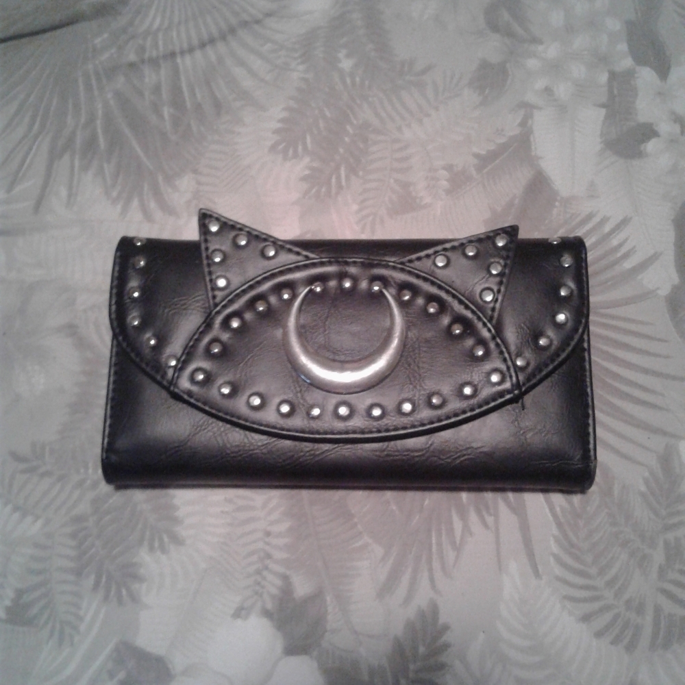 Restyle Gothic Cat Wallet